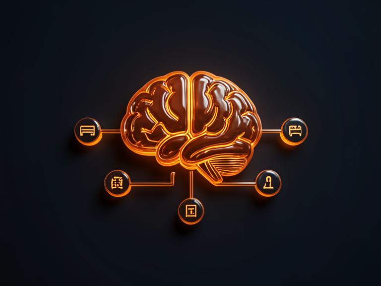 AI Marketing Automation — 3D product illustration