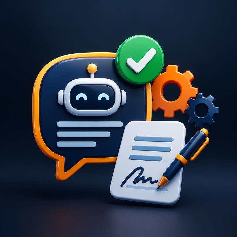 Claude Ai Approval Automation — 3D product illustration