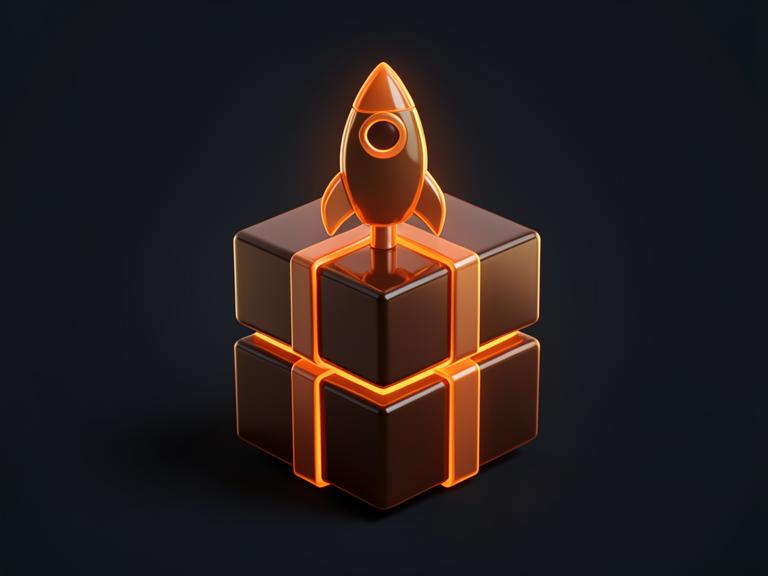 Full Ecommerce Marketing Growth Stack — 3D product illustration