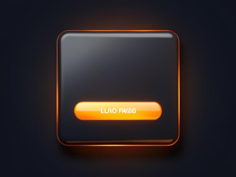 Landing Page Conversion Builder — 3D product illustration