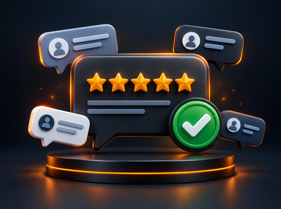 Product Review Script — 3D product illustration