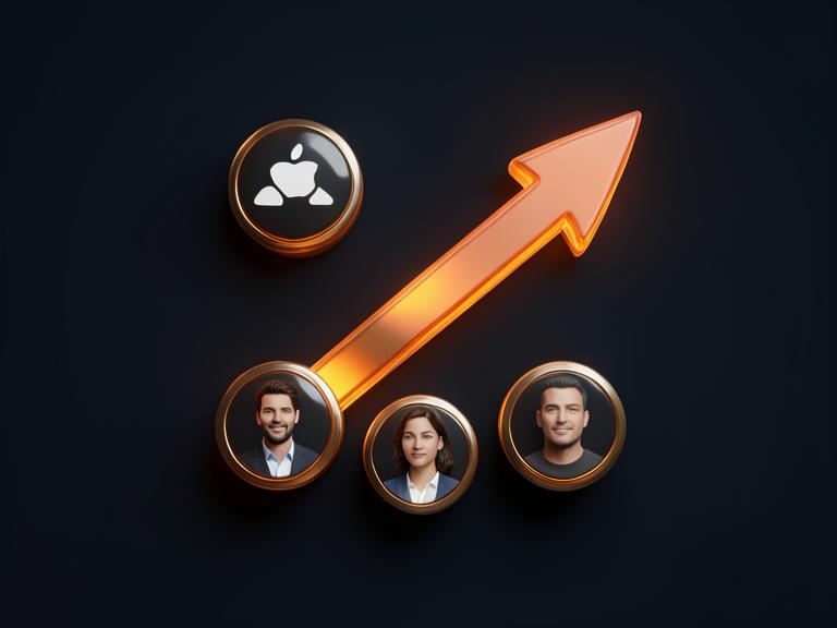 Social Media Growth Manager — 3D product illustration